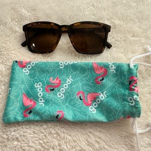 Goodr Smaller is Baller Polarized Brown Sunglasses